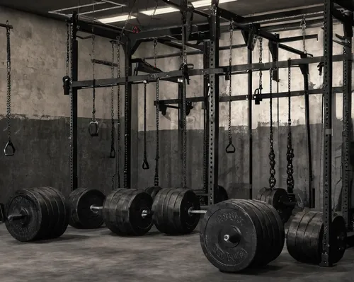 13 CrossFit WODs to Help You Build Lean Muscle,free weight bar,weight plates,strength athletics,weightlifting,weightlifting machine,overhead press,powerlifting,crossfit,weight lifting,weights,strength