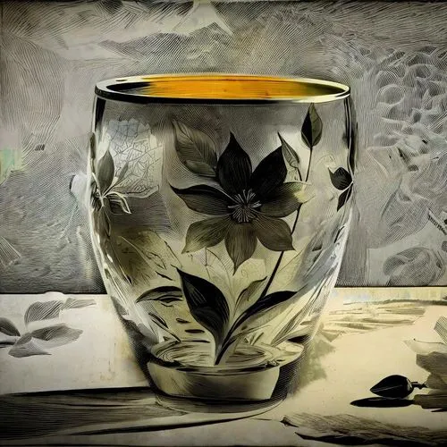 glass cup,glass mug,vase,goblet,tea glass,glass vase,tea light,chalice,gold chalice,water glass,flower vase,glass jar,black cut glass,an empty glass,tea candle,dice cup,golden pot,glass painting,glass