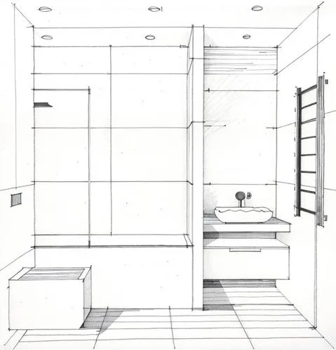 modern minimalist bathroom,cabinetry,shower base,bathroom,laundry room,kitchen design,bathroom cabinet,washroom,shower bar,cabinets,technical drawing,kitchen interior,shower panel,house drawing,shower