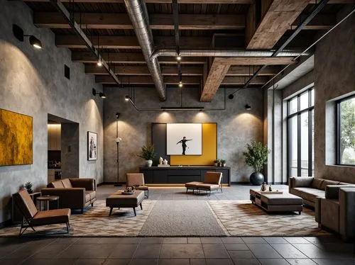 minotti,loft,contemporary decor,home interior,living room,modern decor,interior modern design,interior design,livingroom,interiors,interior decor,cassina,lofts,sitting room,modern room,modern living room,apartment lounge,modern minimalist lounge,concrete ceiling,natuzzi