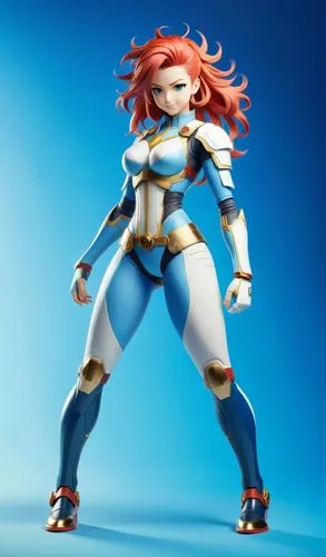 3d figure,game figure,madelyne,actionfigure,sprint woman,femforce,Unique,3D,3D Character