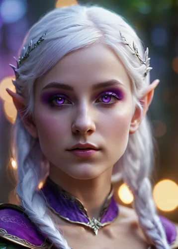 violet head elf,male elf,elven,elf,fae,elves,elven flower,fantasy portrait,dark elf,show off aurora,faery,wood elf,aurora,elves flight,faerie,lavendar,elsa,pixie,fairy tale character,elven forest,Photography,General,Commercial