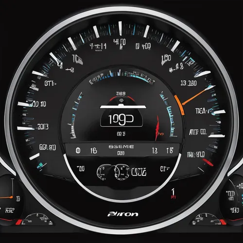 The 5-dial instrument cluster is now revised with different graphics and a redesigned colour TFT MID unit,speedometer,tachometer,in-dash,fuel gauge,mileage display,top speed,car dashboard,odometer,spe