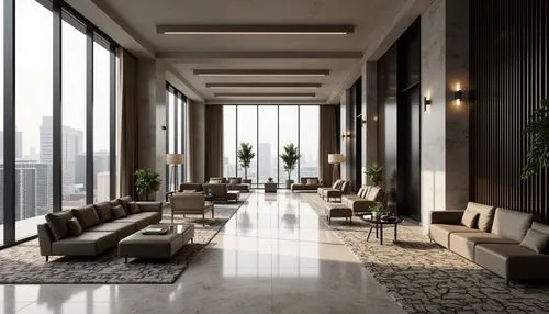 penthouses,luxury home interior,interior modern design,modern decor,contemporary decor,rotana,modern living room,3d rendering,interior decoration,hallway space,living room,livingroom,apartment lounge,interior decor,interior design,modern room,lobby,an apartment,apartment,residential tower