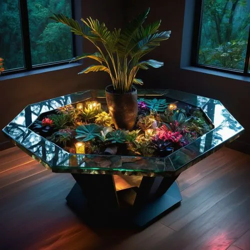 coffee table,dining room table,poker table,landscape lighting,sweet table,dining table,aquarium lighting,conference table,aquarium decor,table arrangement,centerpiece,terrarium,outdoor table,card table,conference room table,landscape designers sydney,mix table,wooden table,tabletop,antique table,Photography,Artistic Photography,Artistic Photography 02