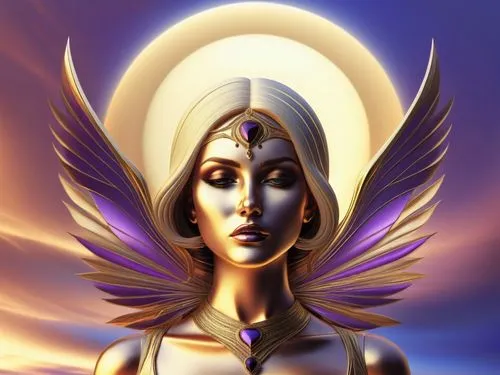 wadjet,inanna,ashtar,seraphim,qabalah,archangel,Illustration,Realistic Fantasy,Realistic Fantasy 45