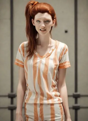 pippi longstocking,a wax dummy,ginger rodgers,orange,redhead doll,raggedy ann,see-through clothing,television character,rockabella,murcott orange,beaker,realdoll,bjork,one-piece garment,baby carrot,orange half,streampunk,retro woman,tilda,bright orange,Photography,Natural