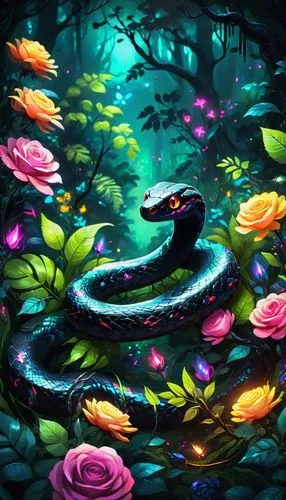 vipera,serpent,serpiente,serpentarium,serpents,paisley digital background,Conceptual Art,Fantasy,Fantasy 02