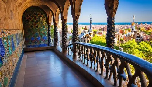 alcazar of seville,barcelona,balcon de europa,barcellona,barcelone,guell,park güell,balcony,gaudi,balustrade,windows wallpaper,bcn,hotel w barcelona,the palau de la música catalana,eixample,malaga,espagne,balustrades,lello,palma de mallorca,Art,Classical Oil Painting,Classical Oil Painting 17