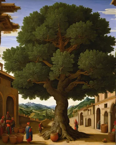 olive tree,montepulciano,tuscan,palma trees,argan tree,raffaello da montelupo,flourishing tree,vinegar tree,olive grove,volterra,bodhi tree,the branches of the tree,barberini,saint mark,fig tree,botticelli,argan trees,ornamental tree,barbary fig,girl with tree,Art,Classical Oil Painting,Classical Oil Painting 19