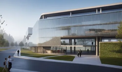 epfl,embl,glass facade,snohetta,renderings,3d rendering,biotechnology research institute,revit,new building,gronkjaer,school design,europan,arkitekter,audencia,newbuilding,modern building,phototherapeutics,technion,bjarke,skolkovo,Photography,General,Realistic