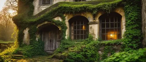 witch's house,fairy door,witch house,fairy house,moss landscape,country cottage,cotswolds,ancient house,dreamhouse,lodgings,abandoned house,beautiful home,fairy tale castle,the threshold of the house,house in the forest,a fairy tale,fairytale castle,country house,fairy tale,old victorian,Art,Classical Oil Painting,Classical Oil Painting 36