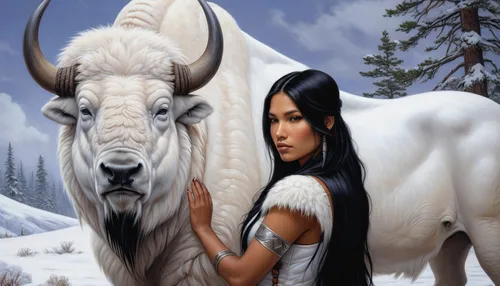 landseer,horoscope taurus,feral goat,the zodiac sign taurus,capricorn,fantasy art,buffalo herder,taurus,dall's sheep,mountain goat,tribal bull,east-european shepherd,fantasy picture,ovis gmelini aries,aurochs,capricorn mother and child,bighorn,lapponian herder,faun,mountain sheep,Conceptual Art,Fantasy,Fantasy 30