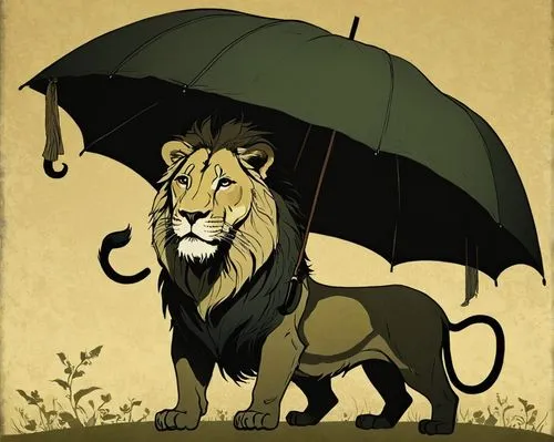 panthera leo,aslan,brolly,panthera,forest king lion,lion,Illustration,Black and White,Black and White 02