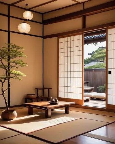 japanese-style room,ryokan,tatami,ryokans,tea ceremony,chanoyu,japanese zen garden,dojo,zen garden,shoin,teahouse,teahouses,japanese style,onsen,shintoism,the japanese tree,japanese culture,japanese tea,tomsen,japanese background,Conceptual Art,Oil color,Oil Color 14