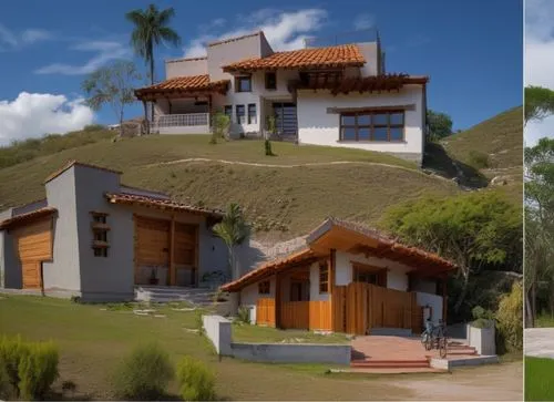 conservation-restoration,eco-construction,3d rendering,grass roof,hacienda,house in mountains,house in the mountains,bendemeer estates,chalet,holiday villa,eco hotel,garden elevation,chalets,chilehaus,hause,artificial grass,digital compositing,house roofs,image editing,villa,Photography,General,Realistic