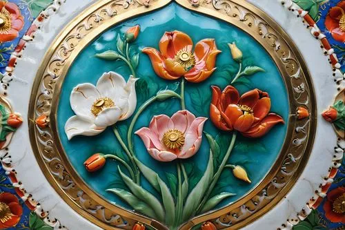 floral ornament,turkestan tulip,flower painting,khokhloma painting,hulunbuir,floral decorations,decorative flower,decorative frame,decorative plate,wall painting,floral rangoli,russian folk style,oriental painting,decorative art,floral frame,floral composition,glass painting,wall decoration,tulip flowers,flower frame,Photography,General,Cinematic