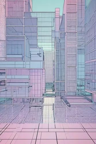 cybercity,tokyo city,shinjuku,wavevector,cyberscene,microdistrict,virtual landscape,cybertown,synth,cubic,tekmeh,city trans,tokyo,audiovisuals,akiba,cyberview,city blocks,hypermodern,wireframe,akihabara,Conceptual Art,Fantasy,Fantasy 07