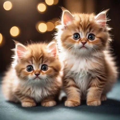 kittens,baby cats,cute animals,ginger kitten,cute cat,two cats,little boy and girl,small to medium-sized cats,little angels,vintage cats,cat lovers,felines,kitten,sweethearts,cat family,vintage boy and girl,american bobtail,siblings,twins,ginger family,Photography,General,Cinematic