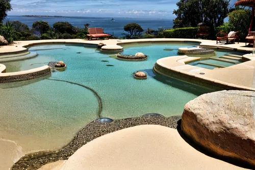 cachoeiras ,infinity swimming pool,outdoor pool,volcano pool,landscape design sydney,landscape designers sydney,dug-out pool,roof top pool,swimming pool,swim ring,lake taupo,pebble beach,inflatable po