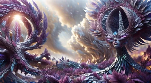 nine-tailed,painted dragon,wyrm,fractalius,garuda,fantasy art,feathered race,dragons,gryphon,nebula guardian,forest dragon,fantasy picture,archangel,dragon,feathers,symbiotic,feathery,dragon li,color feathers,feathers bird