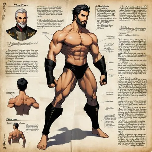 sandow,namor,male character,zagor,xanatos,kenshi,mengsk,gruenwald,hyborian,raoh,kraven,musclemen,wolverine,haggar,loincloth,dune 45,muscularity,everquest,moghul,hawke,Unique,Design,Character Design