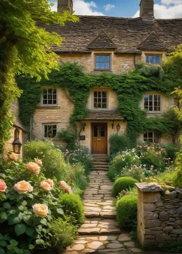 cotswolds,cotswold,bibury,cottage garden,country cottage,cotherstone,robin hood's bay,country house,beautiful home,inglaterra,lumb,trerice in cornwall,stone house,dandelion hall,shire,summer cottage,england,burford,stone houses,angleterre,Conceptual Art,Fantasy,Fantasy 08