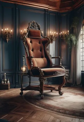 wing chair,throne,the throne,four poster,armchair,bedchamber,Photography,General,Commercial