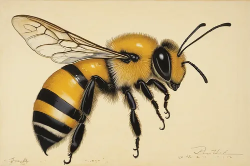 In a futuristic dystopian society, bumble-bees have become extinct. Write a letter lamenting their loss.,megachilidae,drawing bee,eastern wood-bee,bee,western honey bee,drone bee,colletes,silk bee,pol