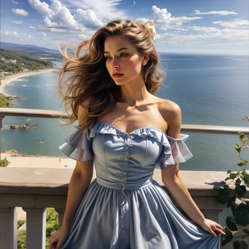 玫瑰花,capri,blue dress,cocktail dress,celastrina,vintage dress,mazarine blue,girl in white dress,nice dress,azure,silver blue,doll dress,ocean blue,by the sea,strapless dress,enchanting,torn dress,light