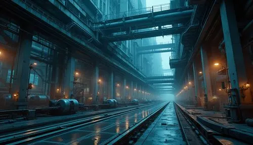 industrial landscape,industrial,bladerunner,precipitator,industrial ruin,industrial hall,industrial tubes,refinery,metropolis,industrija,industrial plant,industrial area,conduits,under the moscow city,dishonored,alleyway,empty factory,industries,carreau,industriali,Photography,General,Realistic