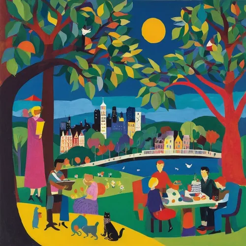 picnic,picnic boat,pontsycyllte,paris clip art,picnic basket,plane-tree family,riverside,bandstand,family picnic,riverside park,plane trees,picnic table,fuller's london pride,placemat,central park,riverbank,river thames,thames trader,river seine,thames,Art,Artistic Painting,Artistic Painting 38