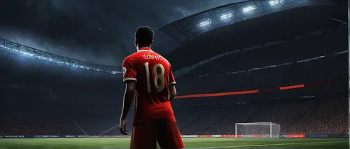 standing man,uefa,the referee,european football championship,fifa 2018,goalkeeper,world cup,footballer,tall man,man in red dress,red wall,man silhouette,crouch,the game,football fans,netherlands-belgium,ronaldo,red cape,football player,martial,Illustration,Retro,Retro 09