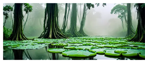 lily pads,swamps,lily pad,green trees with water,water lilies,green forest,aaaa,waterlilies,lily pond,lotus pond,frog background,amazonia,philodendrons,aaa,swampy landscape,aquatic plants,nature background,white water lilies,patrol,lotuses,Illustration,Paper based,Paper Based 10