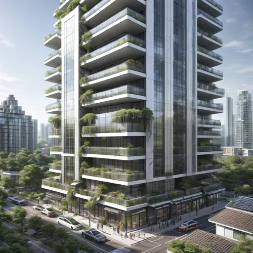 residential tower,eco-construction,urban towers,condominium,glass facade,croydon facelift,mixed-use,multistoreyed,costanera center,vedado,inlet place,high-rise building,condo,bulding,multi-storey,resi