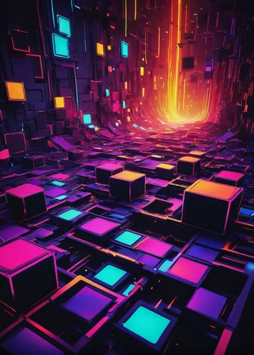 cubes,cubic,pink squares,tetris,cube surface,fractal environment,disco,fragmentation,cyberspace,3d background,dimension,blocks,cube background,dimensional,light space,prism,abstract retro,pixel cube,squares,magic cube,Conceptual Art,Oil color,Oil Color 05