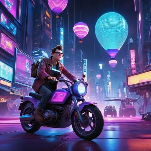 cyberpunk,electric scooter,scooter riding,brum,motorcity,scooters,Photography,General,Realistic