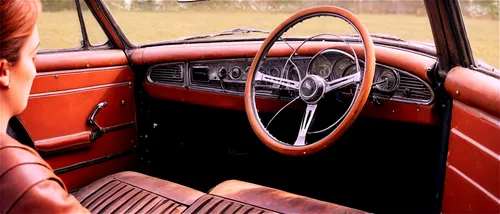 leather steering wheel,the vehicle interior,car interior,vintage car,vintage vehicle,red vintage car,oldtimer car,mercedes benz 220 cabriolet,antique car,mercedes-benz 220,vintage cars,classic car,steering wheel,old car,mercedes-benz 600,studebaker,veteran car,wood grain,dashboard,mercedes-benz 219,Art,Classical Oil Painting,Classical Oil Painting 37