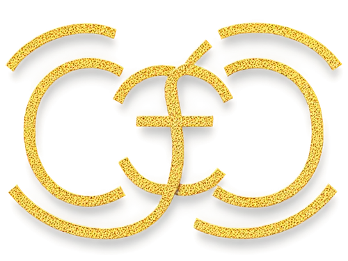 Chanel logo, luxury brand, golden font, interlocking CC, elegant, sophisticated, metallic material, reflective surface, close-up shot, 1/2 composition, soft focus background, warm lighting, high-end p