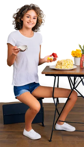 girl with cereal bowl,woman eating apple,girl sitting,girl in the kitchen,girl in t-shirt,food table,children's background,advertising figure,orthorexia,alimentos,food and cooking,ediets,woman sitting,woman holding pie,food preparation,image editing,food presentation,appetite,photoshop manipulation,girl with bread-and-butter,Conceptual Art,Daily,Daily 09