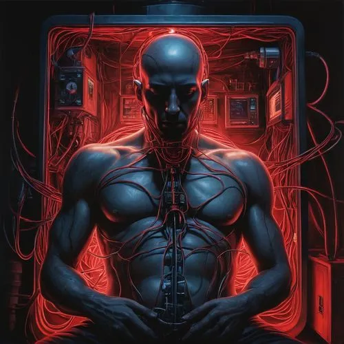 electro,anansi,cybernet,cyborg,neurovascular,intravascular,cyberpunk,red matrix,muscular system,anatomical,octavius,electrophysiologist,neon body painting,repairman,daredevil,deodato,vecna,surgeon,cyberdog,saitov,Conceptual Art,Fantasy,Fantasy 30