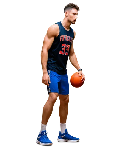 HD passing, handsome man, muscular build, athletic wear, sweat dripping, basketball court, bright arena lights, dynamic pose, low-angle shot, strong facial expression, detailed muscles, sporty hairsty