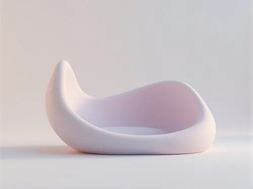 Modern product design, polyethylene material, sleek futuristic shape, smooth matte texture, soft pastel colors, minimalist aesthetic, ergonomic curves, subtle gradient effect, studio lighting, 3/4 com