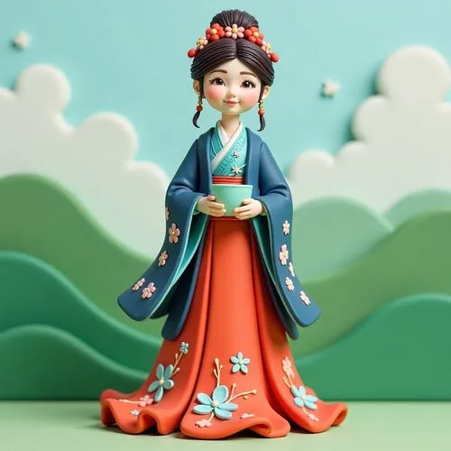 maiko,kokeshi doll,geiko,hanbok,japanese doll,chuseok