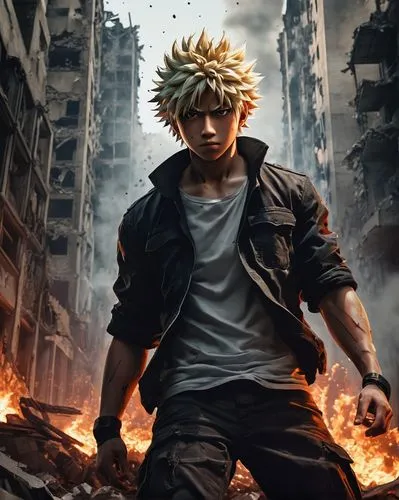 my hero academia,killua hunter x,killua,naruto,anime 3d,explosion,fire background,explosion destroy,chollo hunter x,anime cartoon,exploding head,spark fire,explosions,anime manga,power icon,human torch,takikomi gohan,battōjutsu,full hd wallpaper,anime,Illustration,Paper based,Paper Based 02