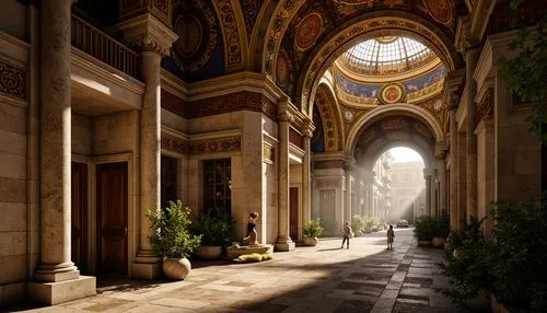 sapienza,theed,archly,vittoriano,glyptotek,vatican museum,louvre,arcades,naboo,corridors,enfilade,archways,neoclassical,arcaded,hallway,corridor,hermitage,cryengine,passage,pantheon