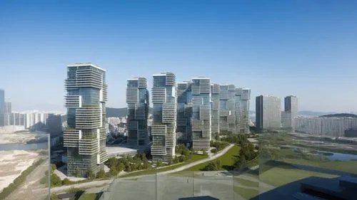 songdo,zorlu,taikoo,haeundae,xujiahui,shekou,hengqin,chengyi,chengli,shenzhen,shenzen,capitaland,tianjin,azrieli,zhangzhou,xiamen,pangyo,skyscapers,wenxian,interlace,Photography,General,Realistic