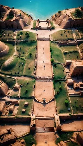 cahokia,pachacamac,sakkara,ramesseum,tilt shift,ancient city,saqqara,viminacium,miramar,huaca,harran,qasr al watan,giza,qasr azraq,pasargadae,amarna,amber fort,sand trap,numaniyah,sand paths,Photography,General,Cinematic