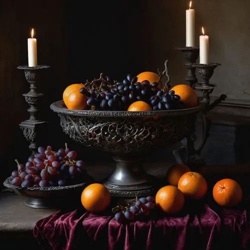 still life photography,autumn still life,wood and grapes,fruit bowl,ebony trees and persimmons,basket of fruit,mystic light food photography,mulled claret,autumn fruits,still life,fruit basket,bowl of fruit,blood oranges,tablescape,persimmons,autumn fruit,fruit plate,autumn jewels,food styling,summer still-life,Art,Classical Oil Painting,Classical Oil Painting 05