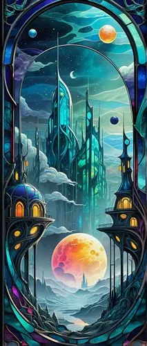 fantasy city,futuristic landscape,cartoon video game background,fantasy landscape,alien planet,fantasy world,Unique,Paper Cuts,Paper Cuts 08